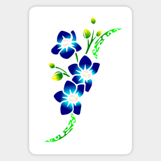 TITAINA (blue orchid) Magnet